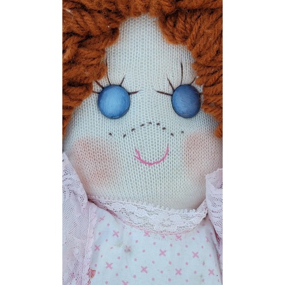 Vtg 17" Strawberry Shortcake Handmade Doll - Picture 3 of 5